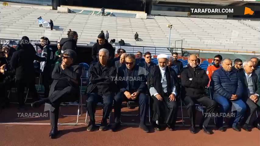 گزارش خبرنگار طرفداری از مراسم تشییع زنده یاد ملیکا محمدی / فیلم