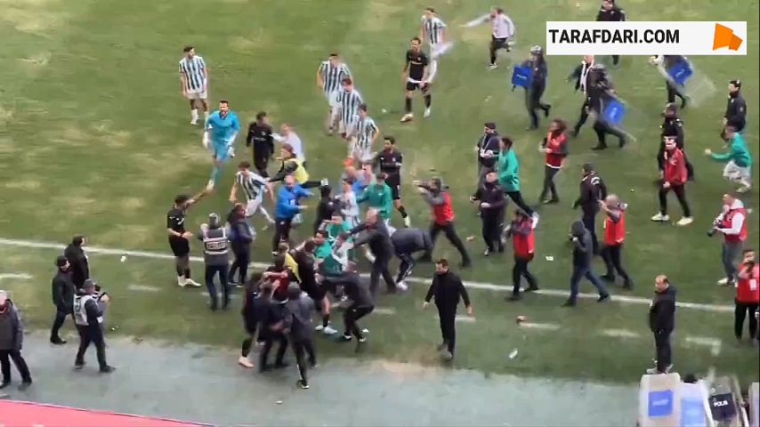زد و خورد در فوتبال ترکیه