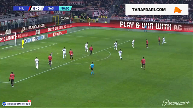 گل کریستین پولیشیچ به ساسولو (میلان 1-0 ساسولو)