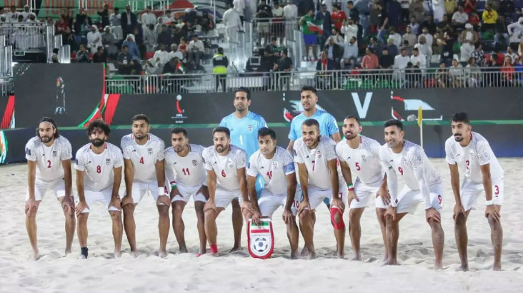سومی ایران در جام جهانی فوتبال ساحلی
