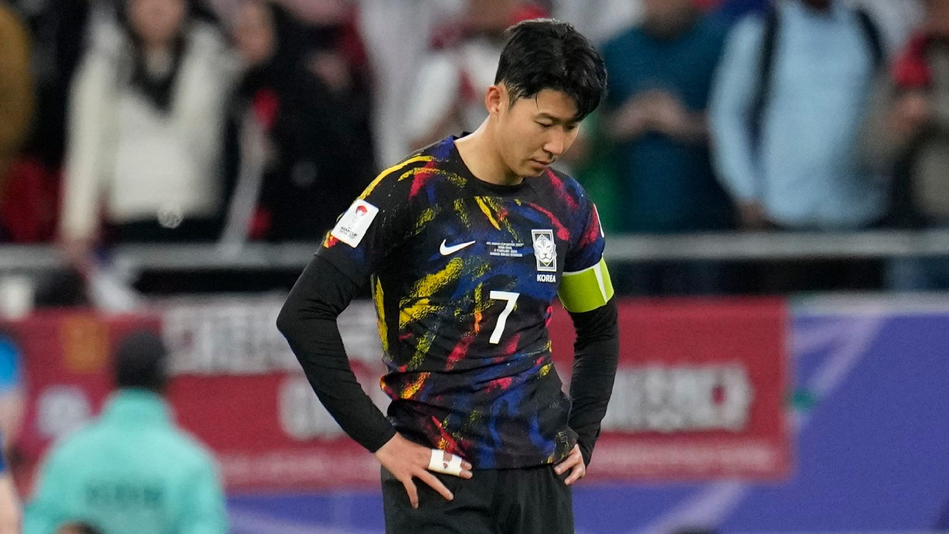 سون هیونگ مین پس از حذف کره از جام ملت های آسیا از مردم کشورش عذرخواهی کرد